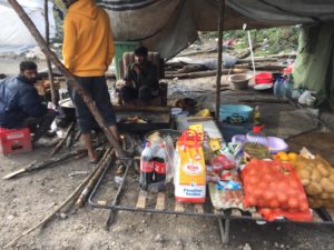 Ein Shop im Camp