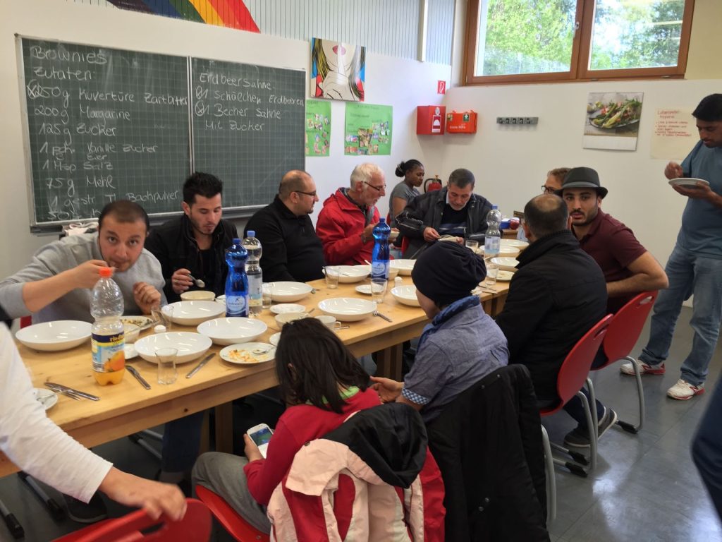 Gemeinsames Kochen und Essen